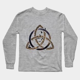 Halloween Celtic Knot Long Sleeve T-Shirt